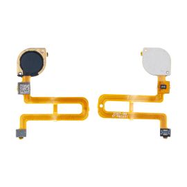 Шлейф для Xiaomi Poco C51 сканер отпечатка пальцев <черный>