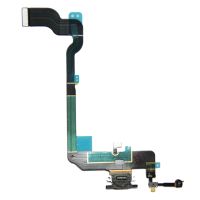 Шлейф для Apple iPhone Xs на системный разъем и микрофон <черный> ― OnlineBazar.su