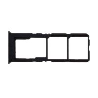 Лоток sim-карты для Samsung SM-A125F (Galaxy A12) и карты памяти <черный> ― OnlineBazar.su