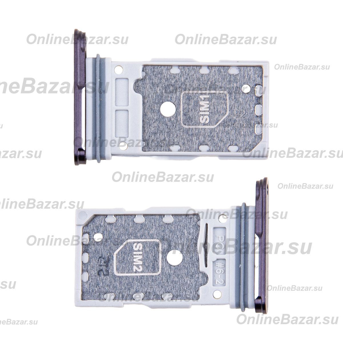 Лоток sim-карты для Samsung SM-S921B (Galaxy S24) <черный> ― OnlineBazar.su