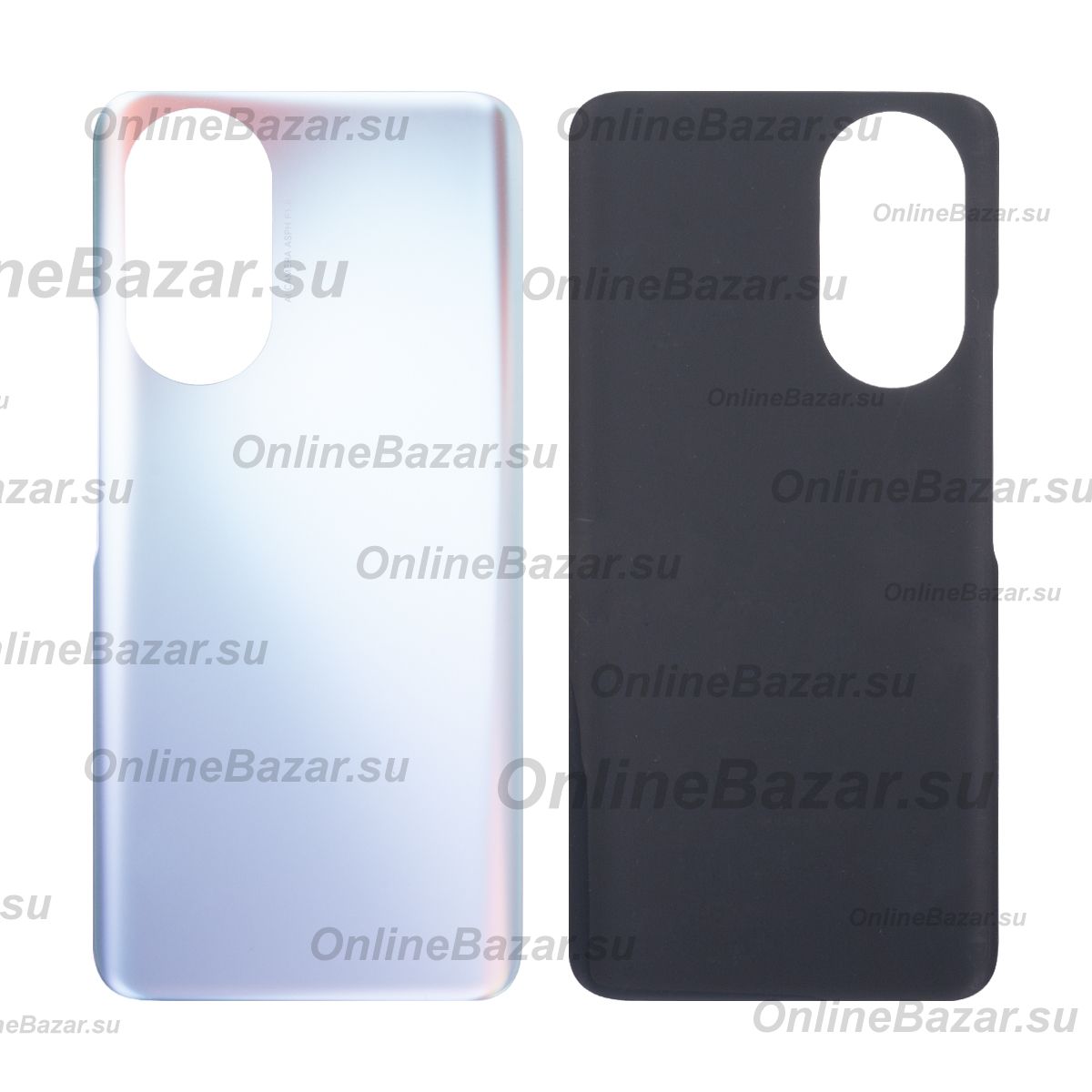 Задняя крышка для Honor X7 (CMA-LX1) <серебро> ― OnlineBazar.su