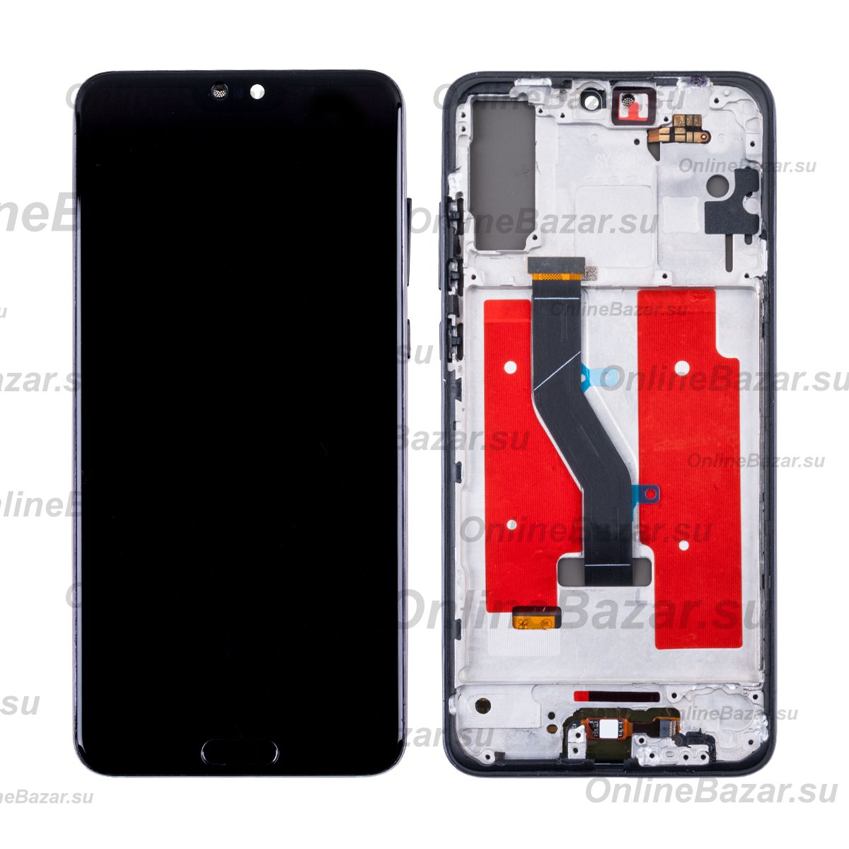 Дисплей для Huawei CLT-L09 модуль в сборе с тачскрином <черный> ― OnlineBazar.su