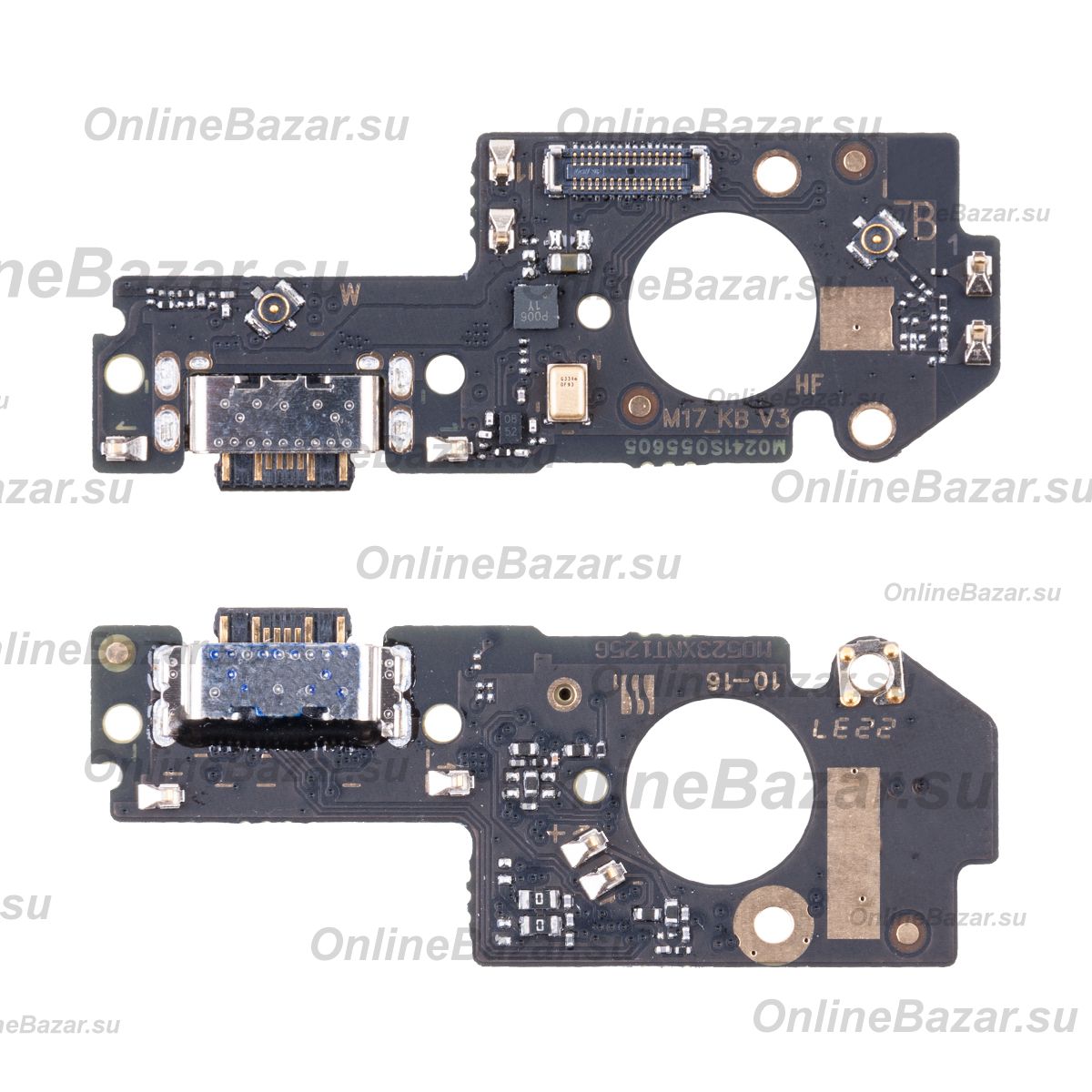 Плата нижняя для Xiaomi Redmi Note 12 5G на системный разъем и микрофон ― OnlineBazar.su