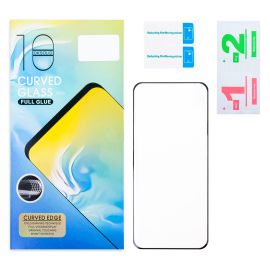 Защитное стекло для Honor 90 (REA-NX9) (3D/закаленное, полная наклейка) <черный> в блистере