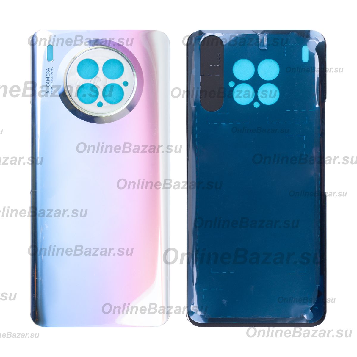 Задняя крышка для Huawei NEN-LX1 <серебро> ― OnlineBazar.su