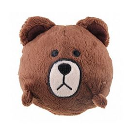Игрушка Медведь говорящий повторяющий звуки прыгающий <коричневый>