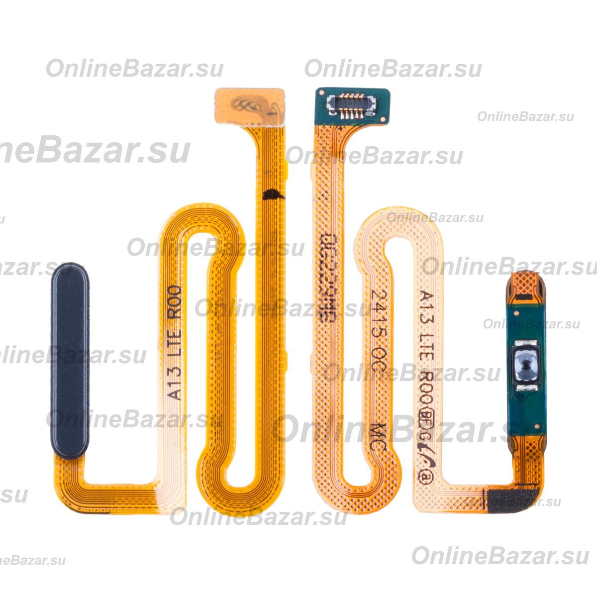 Шлейф для Samsung SM-A135F (Galaxy A13) на отпечаток пальца <черный> ― OnlineBazar.su