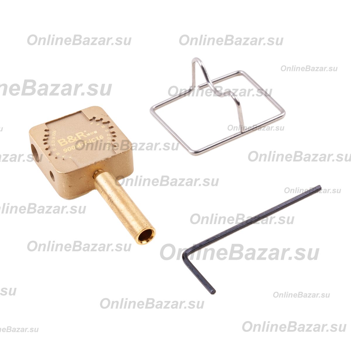 Насадка паяльника для нагрева BGA B and R 900M-T-IC16 (фиксатор Bionic A8-A16) ― OnlineBazar.su
