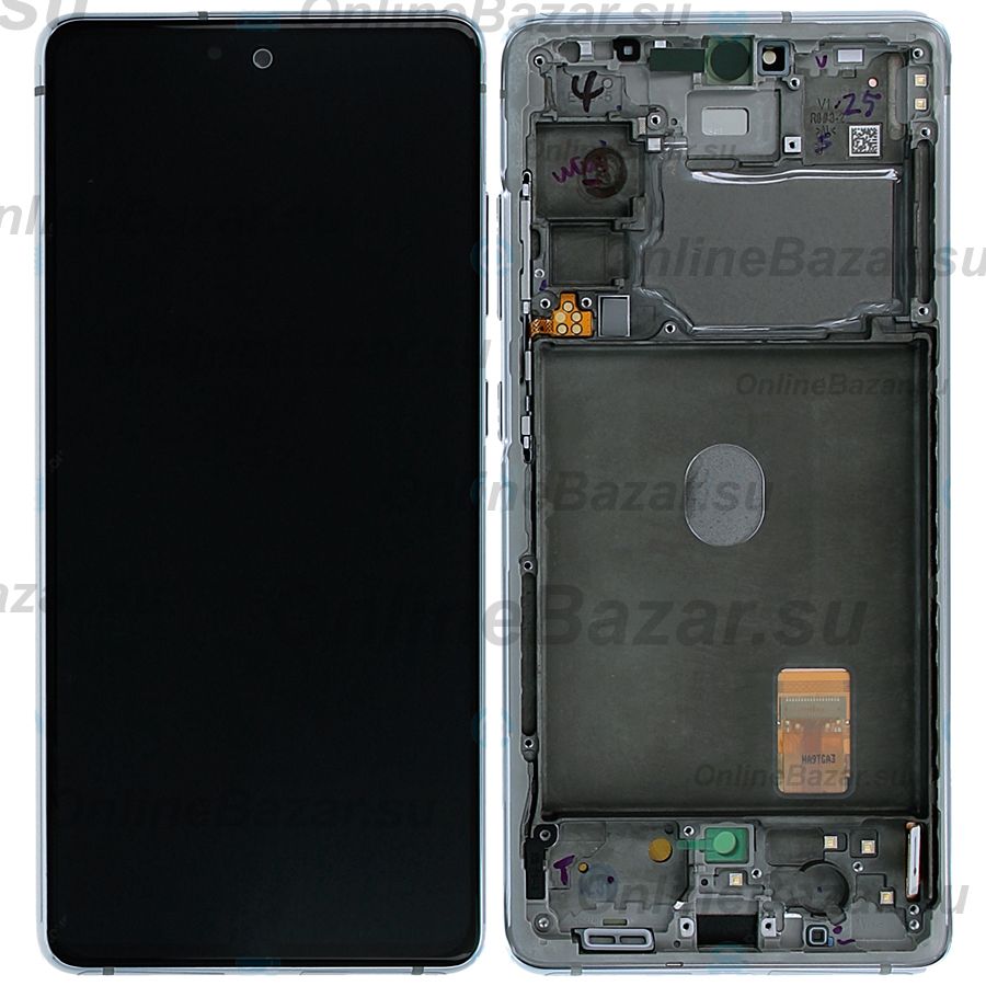 Дисплей для Samsung SM-G781F (Galaxy S20 FE 5G) модуль в сборе с тачскрином <белый> (оригинал SP) ― OnlineBazar.su