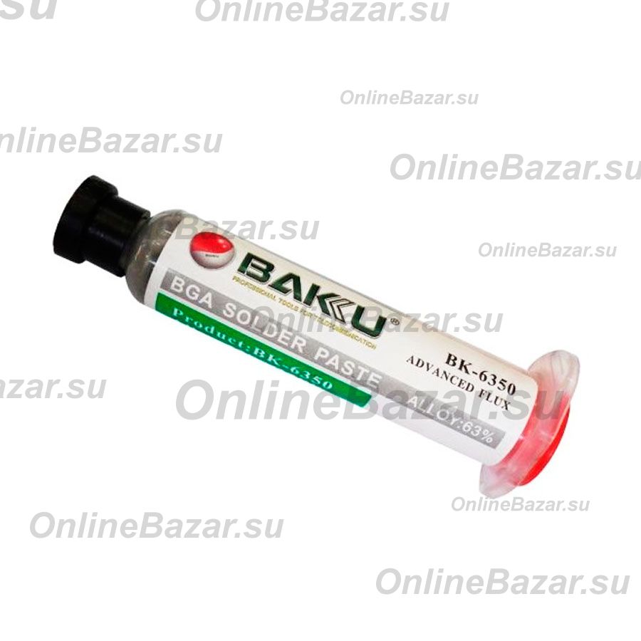 Паста паяльная BAKU BK-6350 (50 гр.) ― OnlineBazar.su