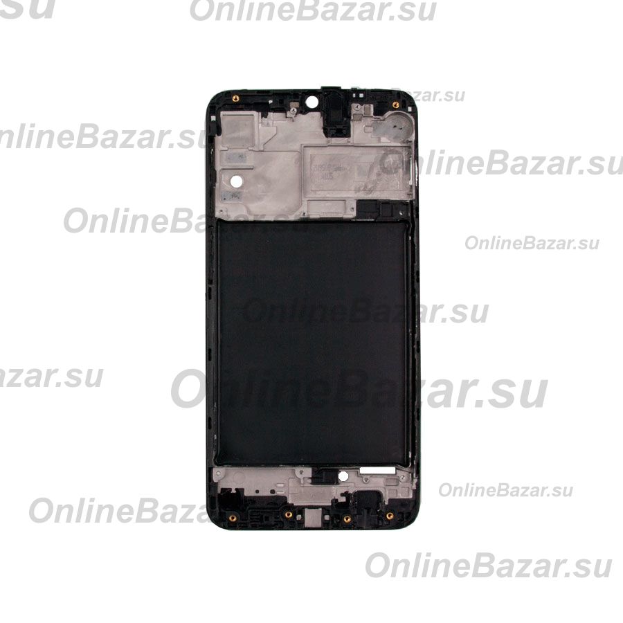 Рамка дисплея для Samsung SM-A105F (Galaxy A10) <черный> ― OnlineBazar.su