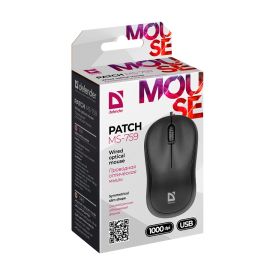 Мышь оптическая Defender Patch MS-759 <черный>