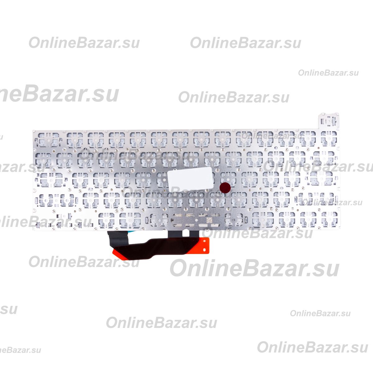 Клавиатура для ноутбука Apple MacBook Pro 13 (A2251) (прямой Enter RU) <черный> ― OnlineBazar.su