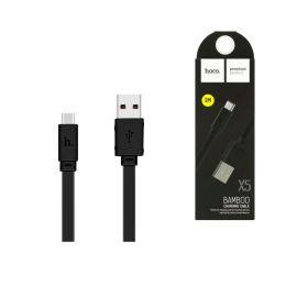 Кабель USB Type-C Hoco X5 <черный>