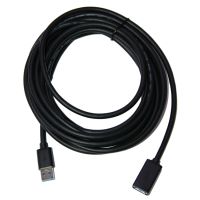 USB удлинитель - USB (папа) - USB (мама) 5 метров <черный> ― OnlineBazar.su