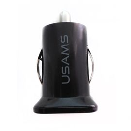 Автомобильное зарядное устройство USB Usams (2 порта/2000mA) <черный>