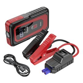 Автомобильное пуско-зарядное устройство Hoco QS3 (10000 mAh/12V) <черно-красный>