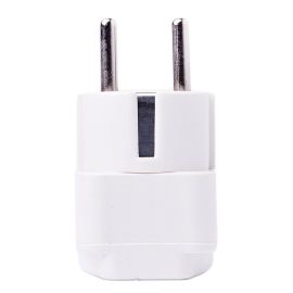 Переходник универсальный для всех типов вилок на евро вилку (для UK/US/CN/IT) <белый>