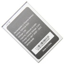 Аккумуляторная батарея для Prestigio Muze X5 LTE (PSP5518) 2400 mAh