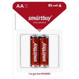 Батарейка AA SmartBuy LR6 (упаковка 2 шт.)