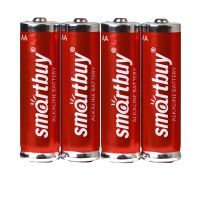 Батарейка AA SmartBuy LR6 без блистера (упаковка 4 шт.) ― OnlineBazar.su