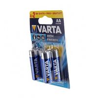 Батарейка AA Varta LR6 HIGH ENERGY (упаковка 4+2 шт.) ― OnlineBazar.su