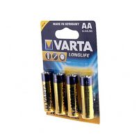 Батарейка AA Varta LR6 LONGLIFE (упаковка 4 шт.) ― OnlineBazar.su