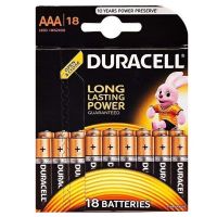 Батарейка AAA Duracell LR03 Basic (упаковка 18 шт.) ― OnlineBazar.su