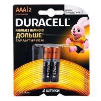 Батарейка AAA Duracell LR03 Basic CN (упаковка 2 шт.) ― OnlineBazar.su