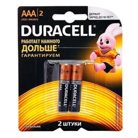 Батарейка AAA Duracell LR03 Basic CN (упаковка 2 шт.)