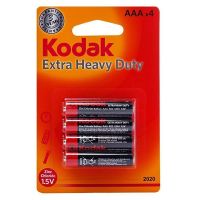 Батарейка AAA Kodak R03 Extra Heavy Duty (упаковка 4 шт.) ― OnlineBazar.su
