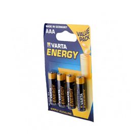 Батарейка AAA Varta LR03 HIGH ENERGY (упаковка 4 шт.)