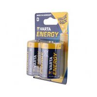 Батарейка D Varta LR20 ENERGY (упаковка 2 шт.) ― OnlineBazar.su
