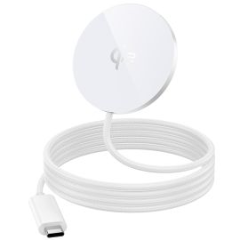 Беспроводное зарядное устройство Hoco CW63 (15W)  <белый>