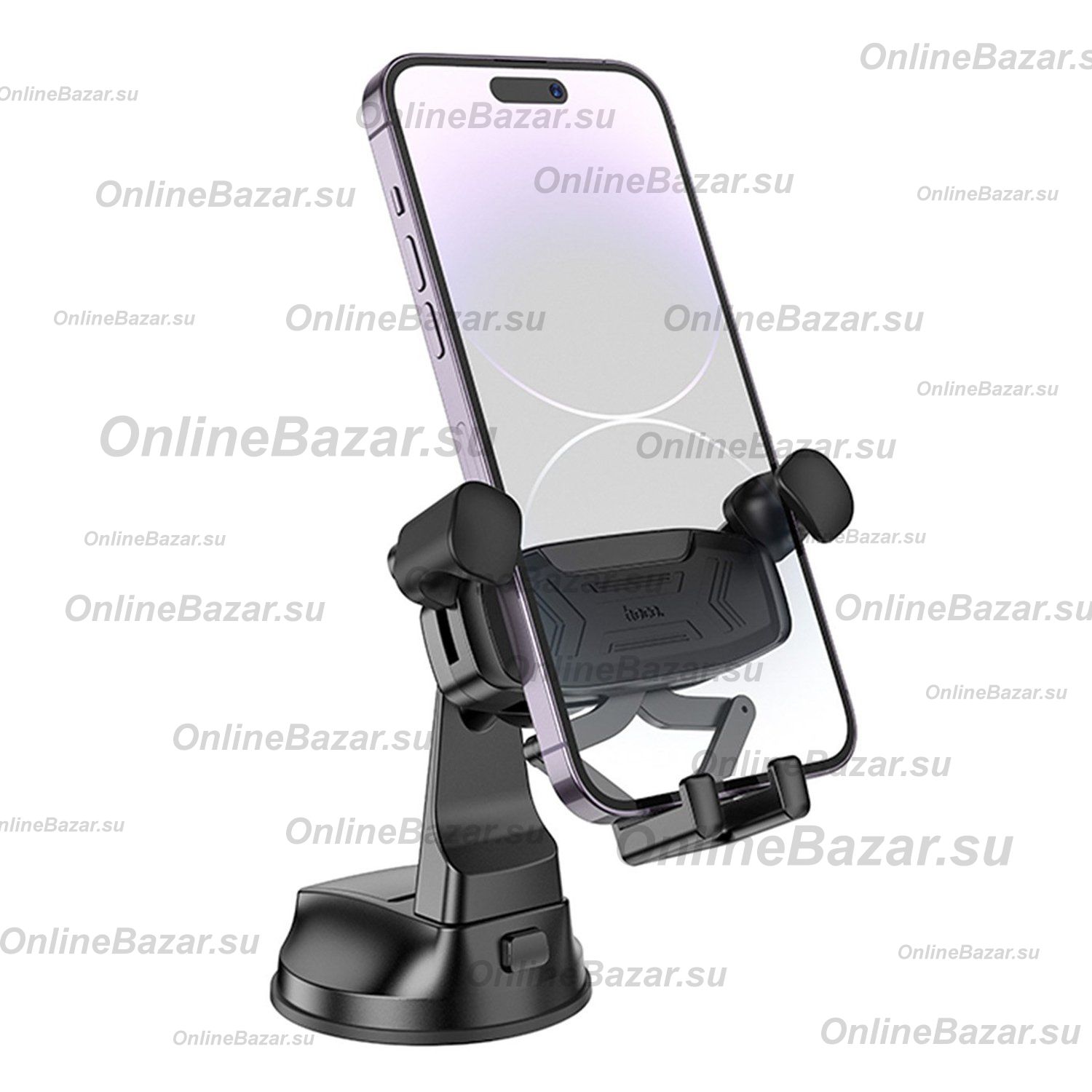 Автомобильный держатель Hoco H67 <черный> ― OnlineBazar.su