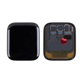 Дисплей для Apple Watch 4 (44 mm) в сборе с тачскрином <черный> (оригинал)