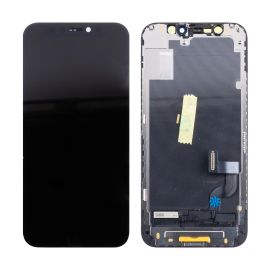 Дисплей для Apple iPhone 12 mini модуль в сборе с тачскрином (Hard OLED) <черный> (лайт)