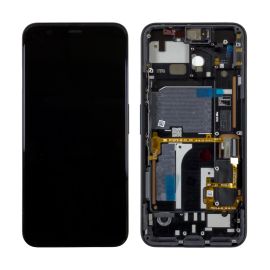 Дисплей для Google Pixel 4 модуль в сборе с тачскрином <черный> (оригинал)