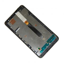 Дисплей для Nokia 1320 Lumia модуль в сборе с тачскрином <черный> (премиум)