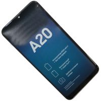 Дисплей для Samsung SM-A205F (Galaxy A20) модуль в сборе с тачскрином <черный> (оригинал SP) ― OnlineBazar.su