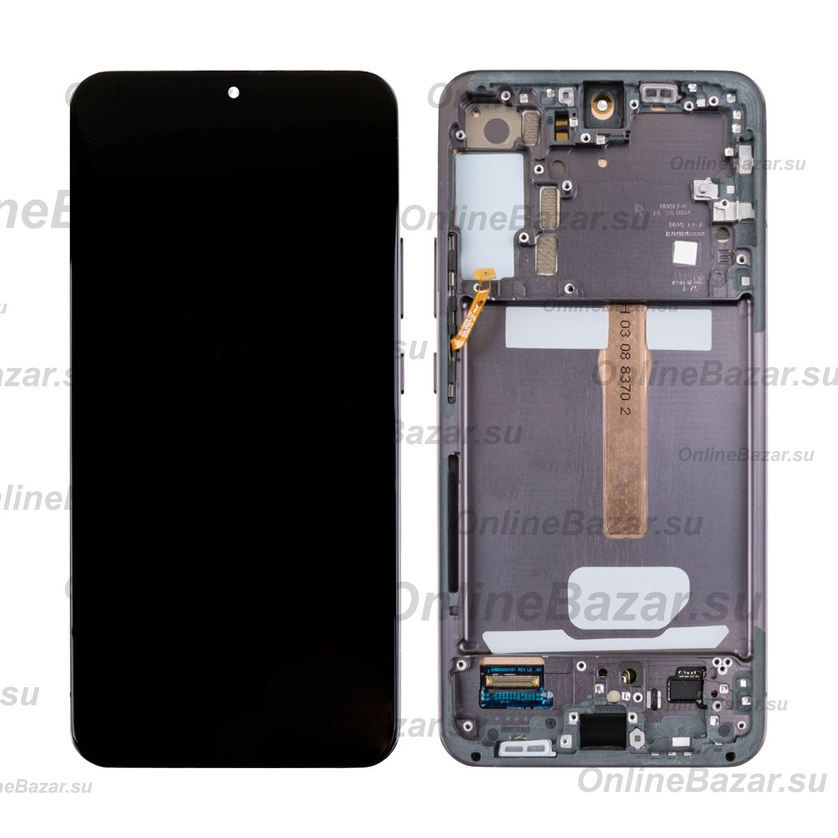 Дисплей для Samsung SM-S906B (Galaxy S22 Plus) модуль с тачскрином <черный фантом> (оригинал EURO) ― OnlineBazar.su