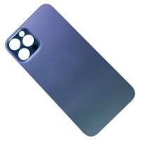 Задняя крышка для Apple iPhone 12 Pro (широкий вырез под камеру) <синий> (оригинал) ― OnlineBazar.su