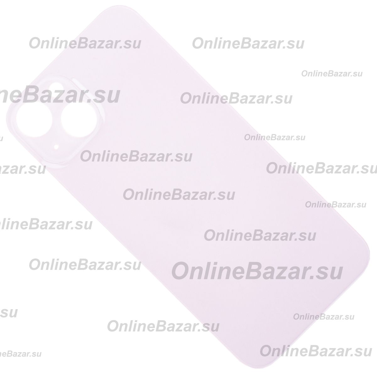 Задняя крышка для Apple iPhone 13 (широкий вырез под камеру) <розовый> (оригинал) ― OnlineBazar.su