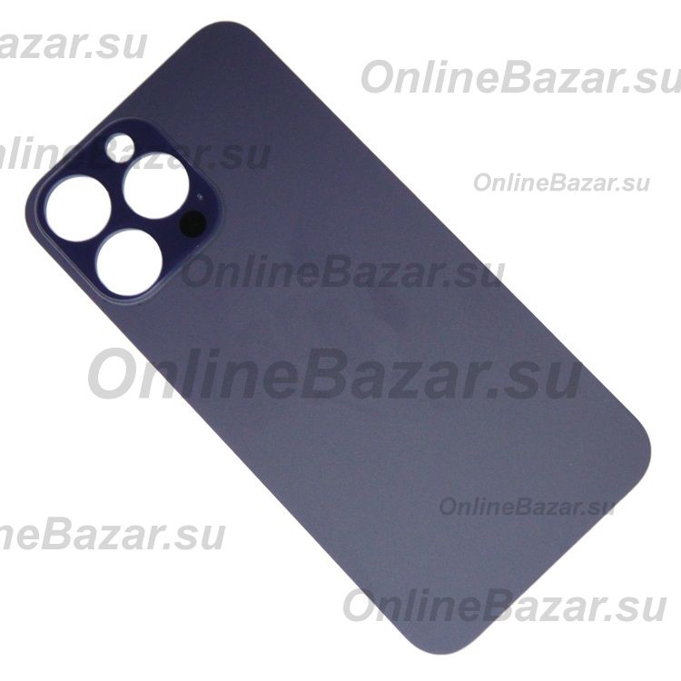 Задняя крышка для Apple iPhone 14 Pro Max (широкий вырез под камеру) <фиолетовый> ― OnlineBazar.su