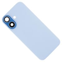 Задняя крышка для Apple iPhone 17 в сборе со стеклом камеры <голубой> (оригинал) ― OnlineBazar.su