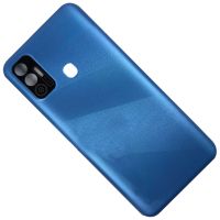 Задняя крышка для Tecno Spark 7 (KF6n) <синий> ― OnlineBazar.su