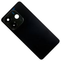 Задняя крышка для Xiaomi 24117RN760 со стеклом камеры <черный> (оригинал) ― OnlineBazar.su