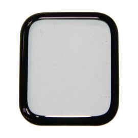 Защитная пленка для Apple Watch SE (44 mm) (полное покрытие, силикон) <черный>