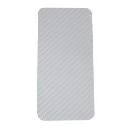 Защитная пленка на заднюю панель для Apple iPhone X (силикон, карбоновая)
