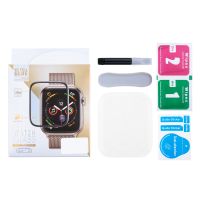 Защитное стекло для Apple Watch Series 10 (46 мм) (3D/UV комплект-клей, лампа) ― OnlineBazar.su